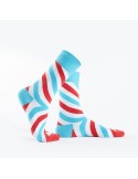 Women\'s socks with colorful stripes SD28 - Online store - Boutique